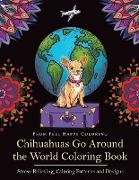 Chihuahuas Go Around the World Coloring Book