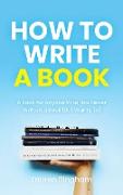 How to Write a Book