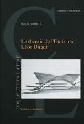 La théorie de l'Etat chez Léon Duguit