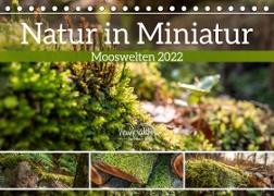 Natur in Miniatur - Mooswelten (Tischkalender 2022 DIN A5 quer)