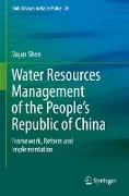 Water Resources Management of the People¿s Republic of China