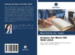 Analyse der Norm ISO 9001-2015