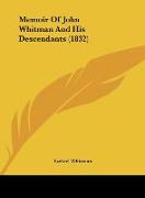 Memoir Of John Whitman And His Descendants (1832)