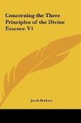 Concerning the Three Principles of the Divine Essence V1