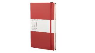 Moleskine Classic Red Large Ruled Notebook