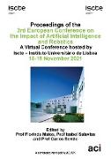 ECIAIR 2021 Proceedings of the 3rd European Conference on the Impact of Artificial Intelligence and Robotics