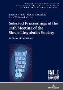 Selected Proceedings of the 14th Meeting of the Slavic Linguistics Society