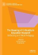 The Meaning of Criticality in Education Research