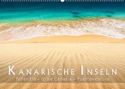 Die Kanarische Inseln Teneriffa, Gran Canaria und Fuerteventura (Wandkalender 2022 DIN A2 quer)