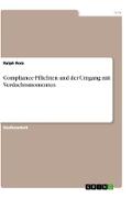 Compliance-Pflichten und der Umgang mit Verdachtsmomenten