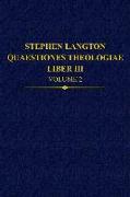 Stephen Langton, Quaestiones Theologiae