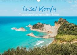 Insel Korfu - Trauminsel im Ionischen Meer (Wandkalender 2022 DIN A3 quer)