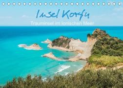 Insel Korfu - Trauminsel im Ionischen Meer (Tischkalender 2022 DIN A5 quer)