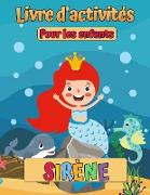 Sirènes: Un livre de coloriage et d'activité pour enfants (livres d'activités colorant enfants)