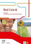Red Line 6. Workbook mit Audios und Vokabelübungssoftware Klasse 10. Ausgabe Bayern