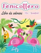 Fenicottero libro da colorare per bambini