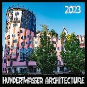 Hundertwasser Broschürenkalender Architektur 2023