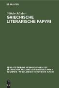 Griechische literarische Papyri