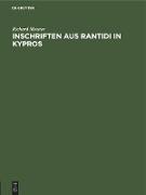 Inschriften aus Rantidi in Kypros