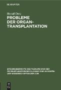 Probleme der Organtransplantation
