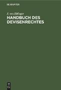 Handbuch des Devisenrechtes