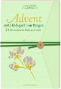 Briefbuch Advent mit Hildegard von Bingen
