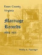 Essex County, Marriage Records, 1884-1921