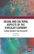 Social and Cultural Aspects of the Circular Economy