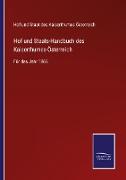 Hof und Staats-Handbuch des Kaiserthumes Österreich