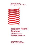Resilient Health Systems