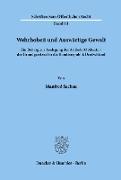 Wehrhoheit und Auswärtige Gewalt