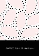 Pink Spots with Black Polka Dots - Dotted Bullet Journal