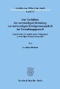 Das Verhältnis der notwendigen Beiladung zur notwendigen Streitgenossenschaft im Verwaltungsprozeß