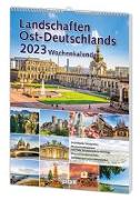 Wochenkalender Landschaften Ostdeutschlands 2023