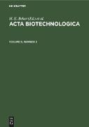 Acta Biotechnologica. Volume 6, Number 2