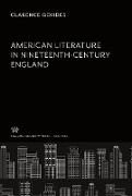 American Literature. in Nineteenth-Century England