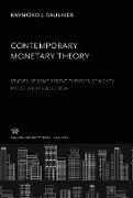 Contemporary Monetary Theory