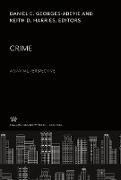 Crime: a Spatial Perspective