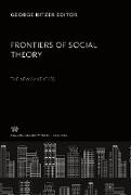Frontiers of Social Theory. the New Syntheses