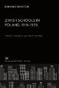 Jewish Schools in Poland, 1919-39