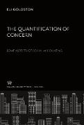 The Quantification of Concern some Aspects of Social Accounting