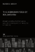 The Agrarian Foes of Bolshevism