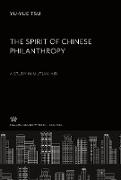 The Spirit of Chinese Philanthropy