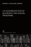 Un Administration of Economic and Social Programs