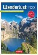 Wanderlust Wochen-Kulturkalender 2023. Beeindruckender Fotokalender mit den schönsten Wanderwegen Deutschlands und Europas. Informativer Kalender mit Touren-Beschreibungen