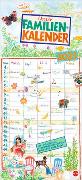 Gabi Kohwagner Unser Familienkalender 2023. Liebevoll illustrierter Kalender für Familien mit handschriftlichen Details. Wandkalender 2023 mit 5 Spalten