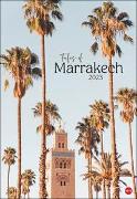 Tales of Marrakesh Posterkalender 2023. Reise-Kalender mit 12 beeindruckenden Fotografien der märchenhaften Stadt in Marokko. Wandkalender 2023. 37x53 cm. Hochformat