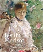 Berthe Morisot Kalender 2023. Hochwertiger Kunstkalender im Großformat mit den impressionistischen Meisterwerken von Morisot. Großer Wandkalender 2023 für Impressionismus-Fans. 55x46 cm