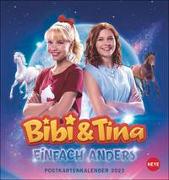 Bibi & Tina Postkartenkalender 2023. 12 Motive aus dem 5. Kinofilm in einem Postkarten-Fotokalender. Zum Aufhängen oder Aufstellen: Kleiner Kalender für Bibi & Tina - Fans