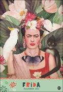 Frida Posterkalender 2023. Posterkalender mit ikonischen Motiven der Künstlerin. Kunst-Wandkalender 2023 als außergewöhnlicher Blickfang im Format 37x54 cm